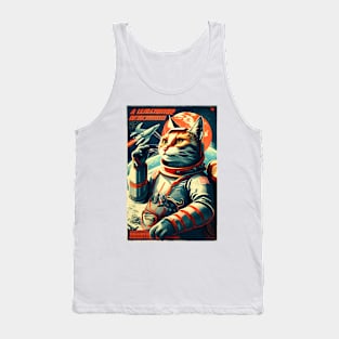 Space cat Tank Top